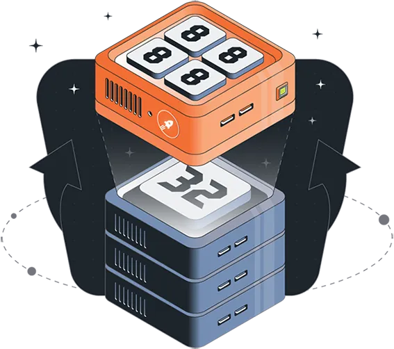 Convert your 32 ETH validators to 8 ETH validators using Rocket Pool