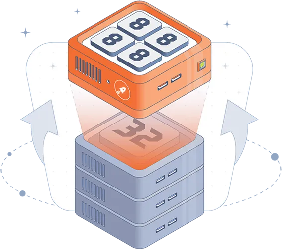 Convert your 32 ETH validators to 8 ETH validators using Rocket Pool